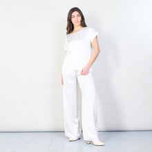 Carica l'immagine nel visualizzatore di Gallery, Pant Calliope in Viscosa Bianca