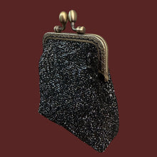 Load image into Gallery viewer, Mignon portamonete Carbone brillante
